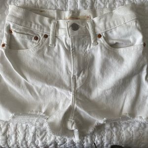 Levi high rise 501 shorts